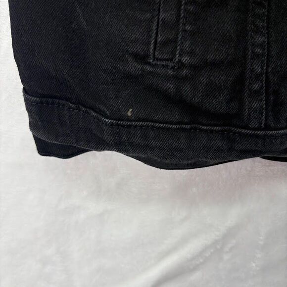 Levi's Men’s Black Denim Jean Trucker Jacket Button Up Size X Large - Picture 5 of 9